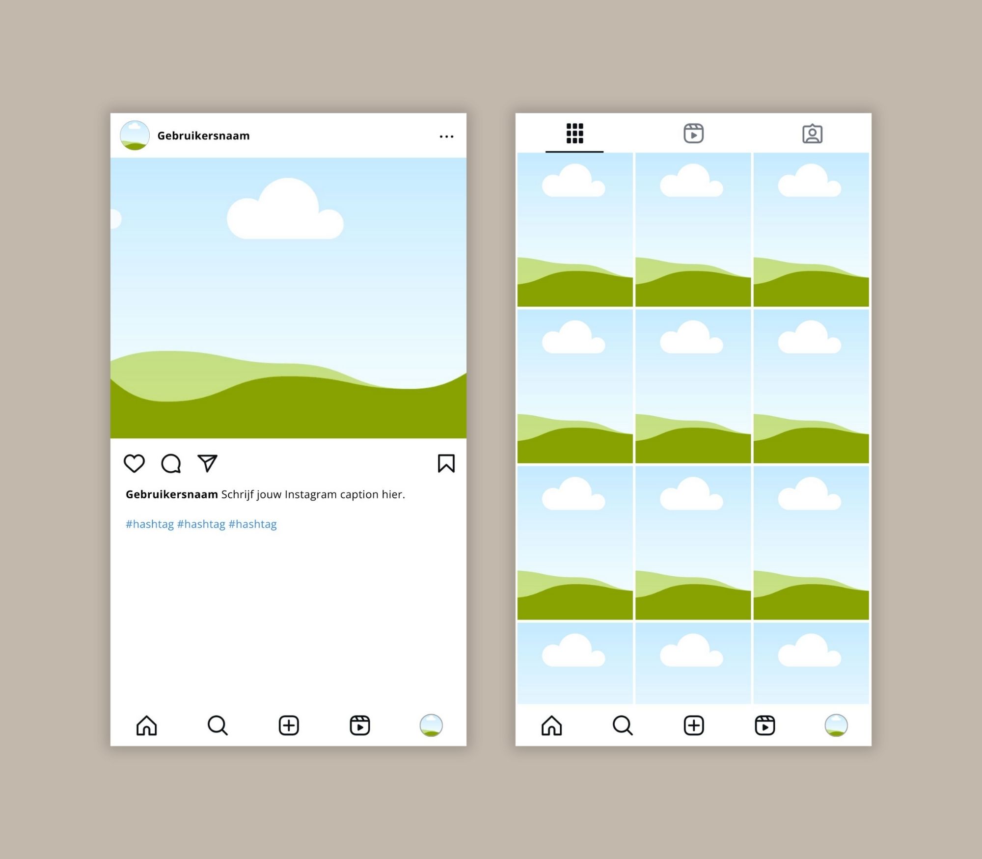 Instagram mockups
