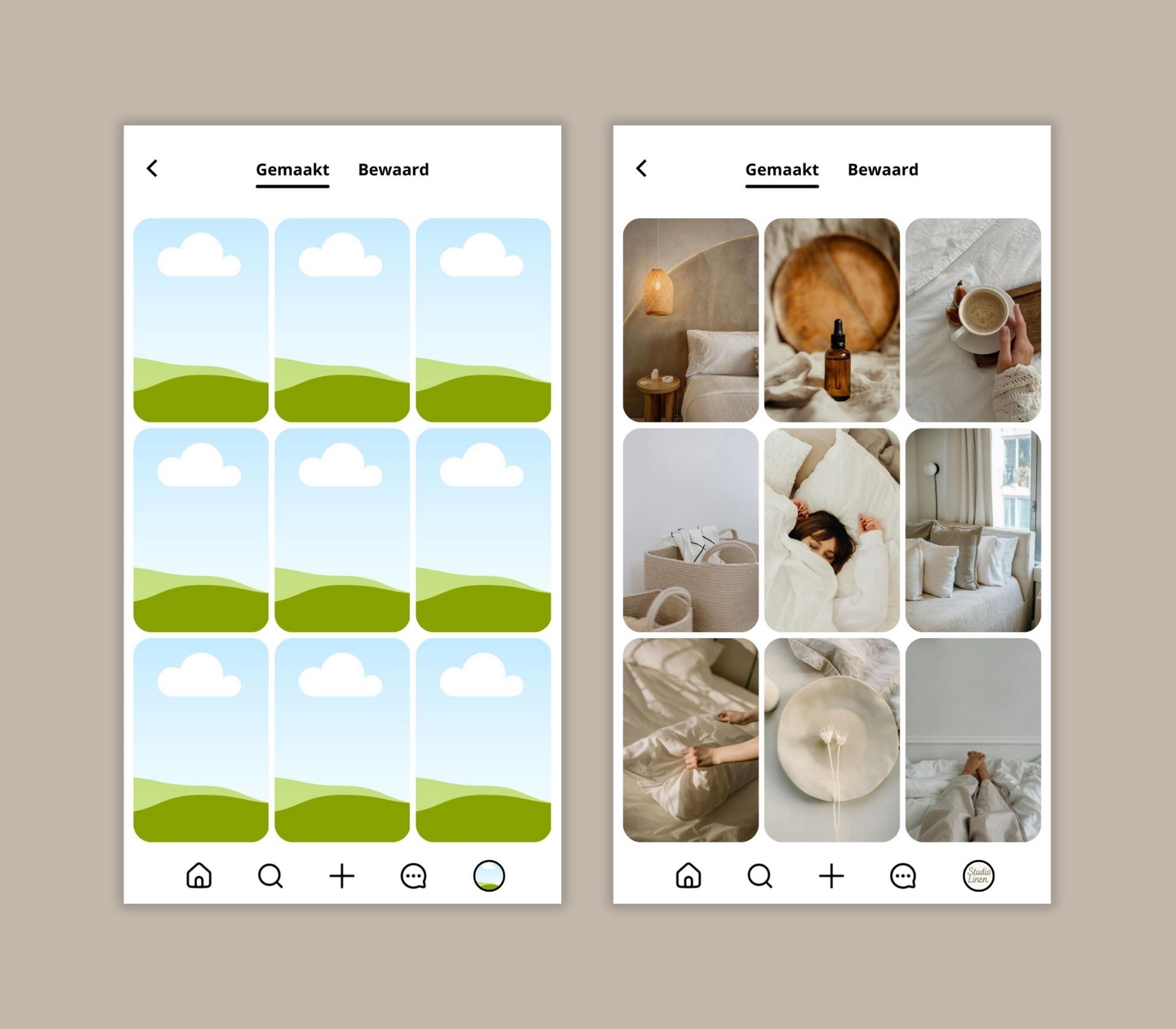 Pinterest mockup templates