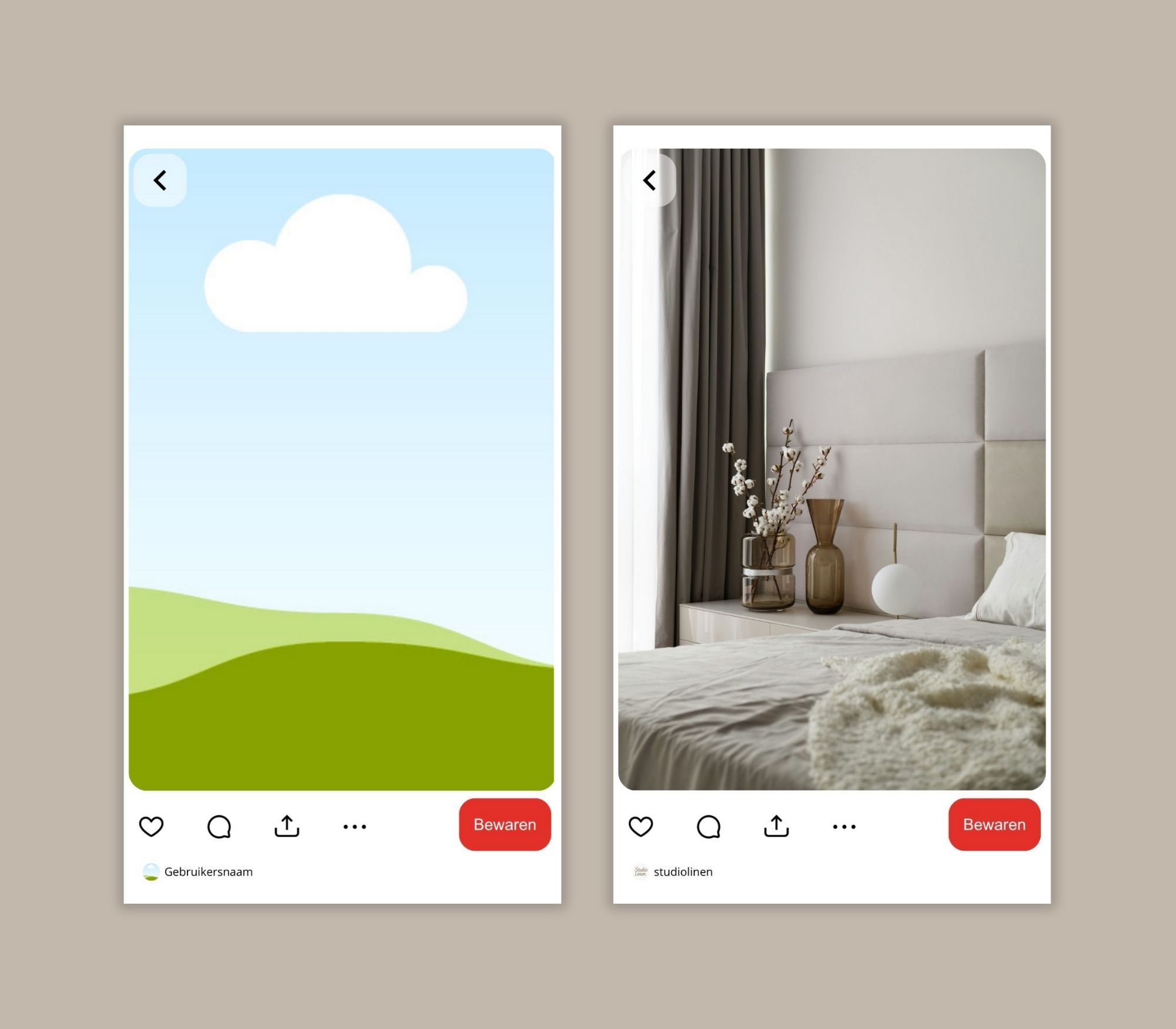 Pinterest mockup templates