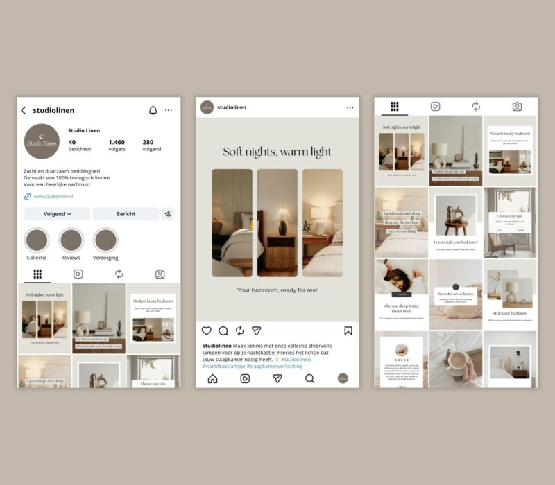 Instagram feed kit minimal